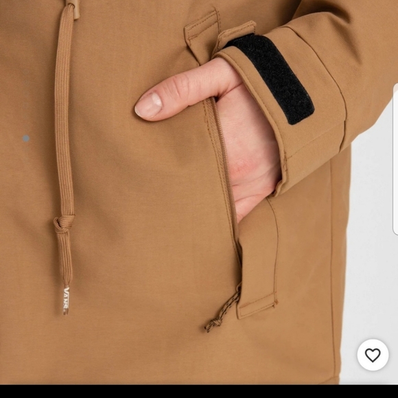 Vans Coastal MTE Jacket  womens tan parka coat barn workwear winter  NEW S small - Picture 3 of 12